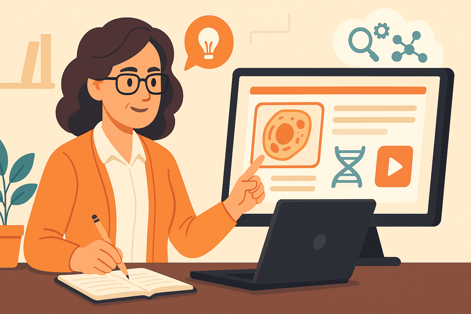 Módulo Cyberuinisho: Desarrollo de habilidades visuales para plataformas educativas.